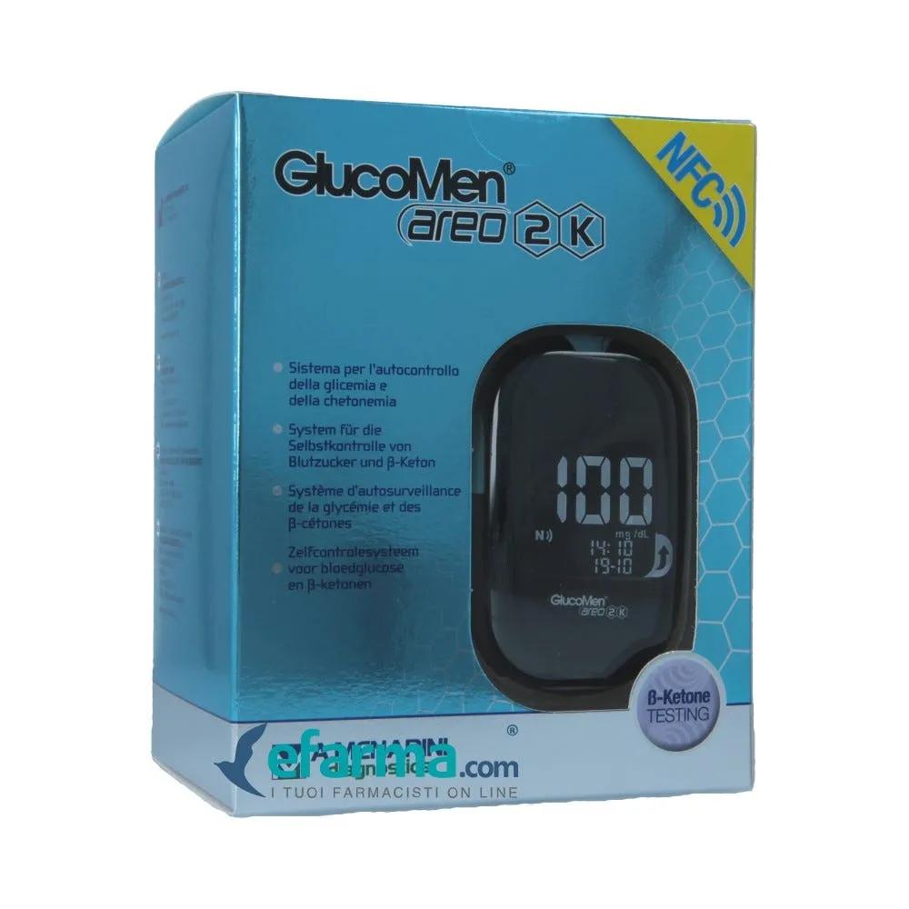 Glucomen Areo 2K Sistema Autocontrollo Glicemia e Chetonemia