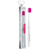 Nordics Brosse à dents en soie super douce 12 000 Blanc/Rouge