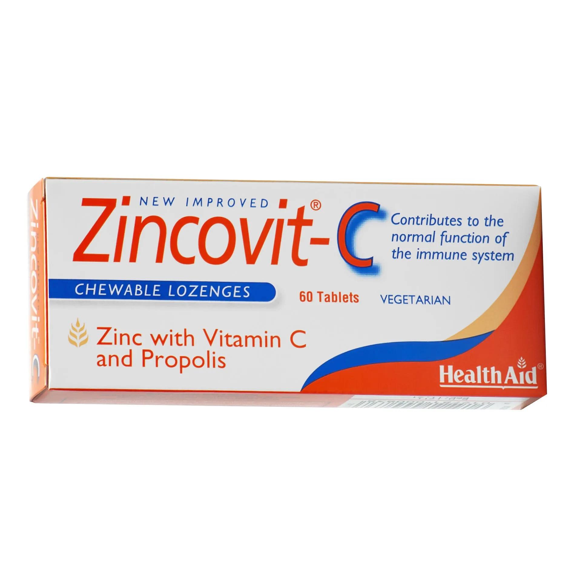 Zincovit-C Integratore per il Sistema Immunitario 60 Tavolette