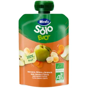Hero Solo Bio Bag Maçã, Banana e Cenoura +6m 100 gr