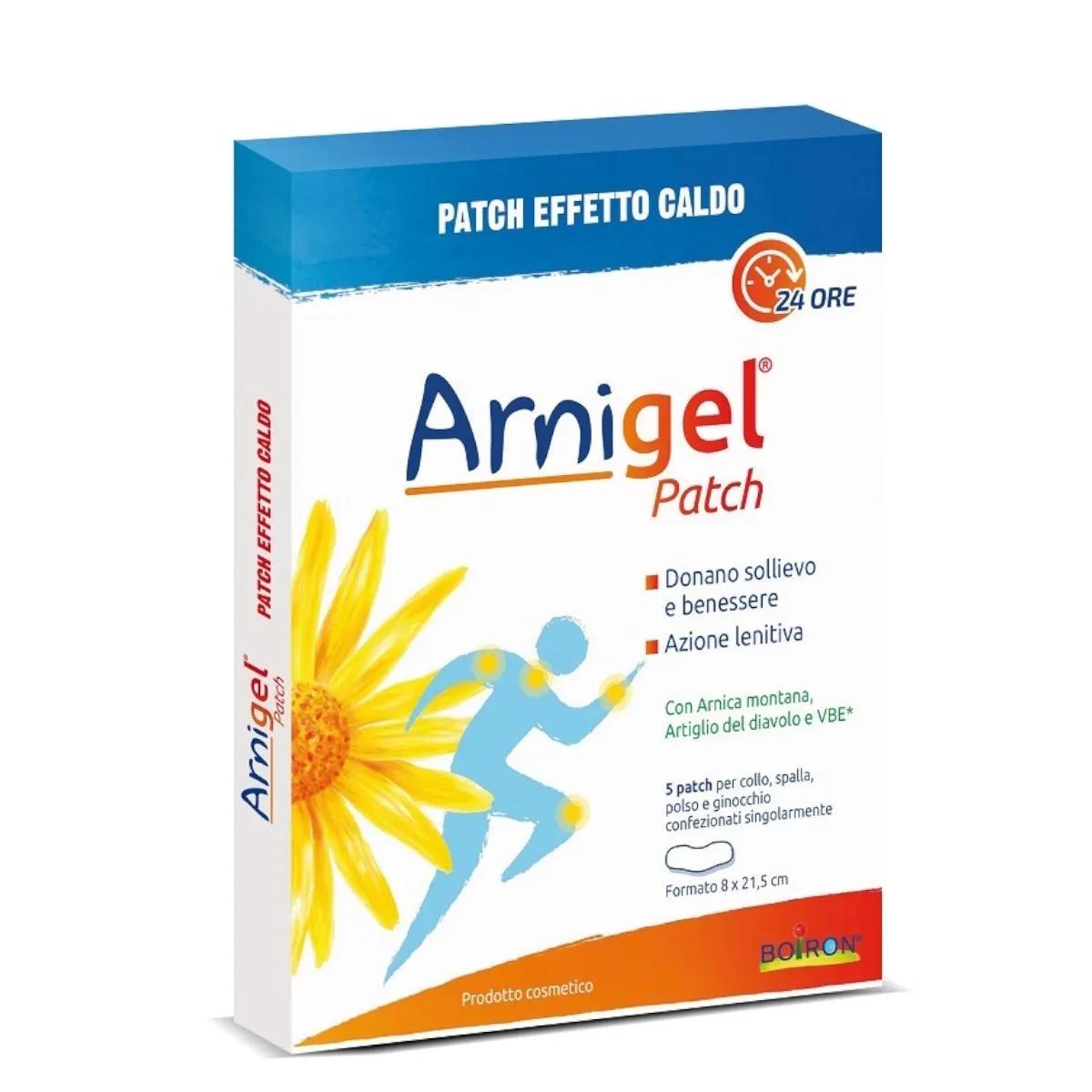 Arnigel Patch Effetto Caldo Collo per Dolori Muscolari 5 Cerotti