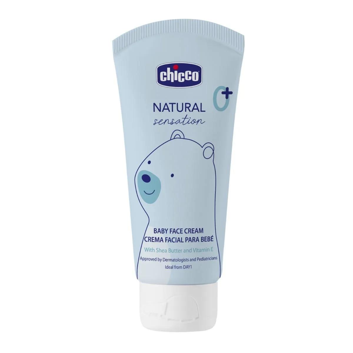 Chicco Crema Viso Natural Sensation 50 ml