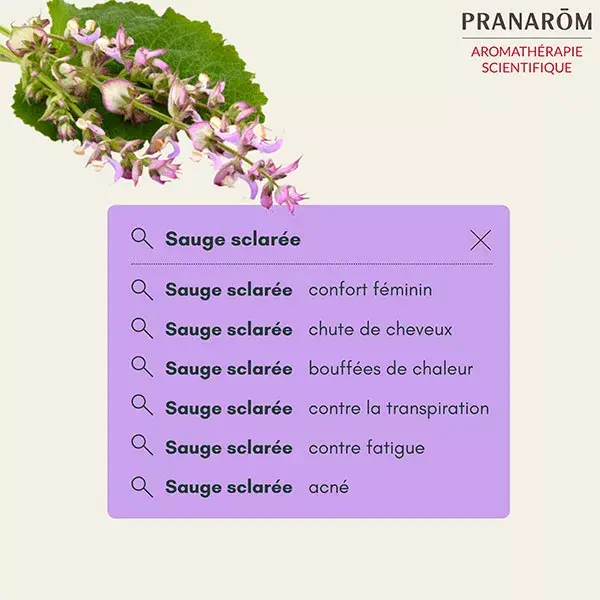 Pranarom Aceite Esencial Bio de Salvia Romana 10 ml