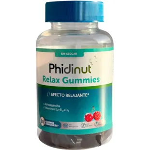 Phidinut Relax with Ashwagandha Tiredness and Stress 60 Gummies