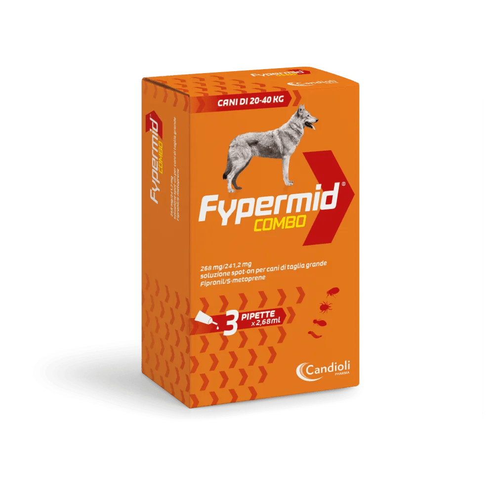 Fypermid Combo 268 mg/241,2 mg Soluzione Spot-on Per Cani di Taglia Grande