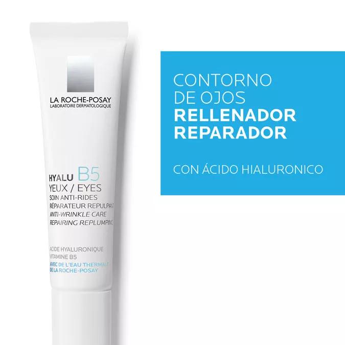 crema contorno de ojos la roche posay hyalu b5