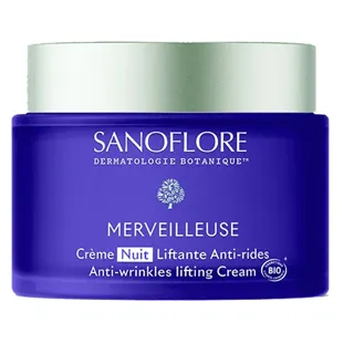 Sanoflore Merveilleuse Crema Notte Antirughe Biologica 50 ml