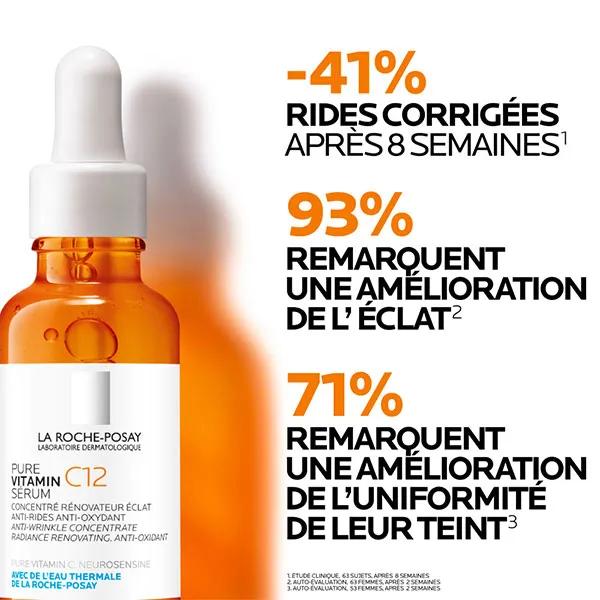 Sérum Pure Vitamin C12 La Roche-Posay - Anti-rides Et éclat Du Visage, 30ml, Neuf Original