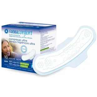 Farmaconfort Compressa Noturna com Asas 10 unidades