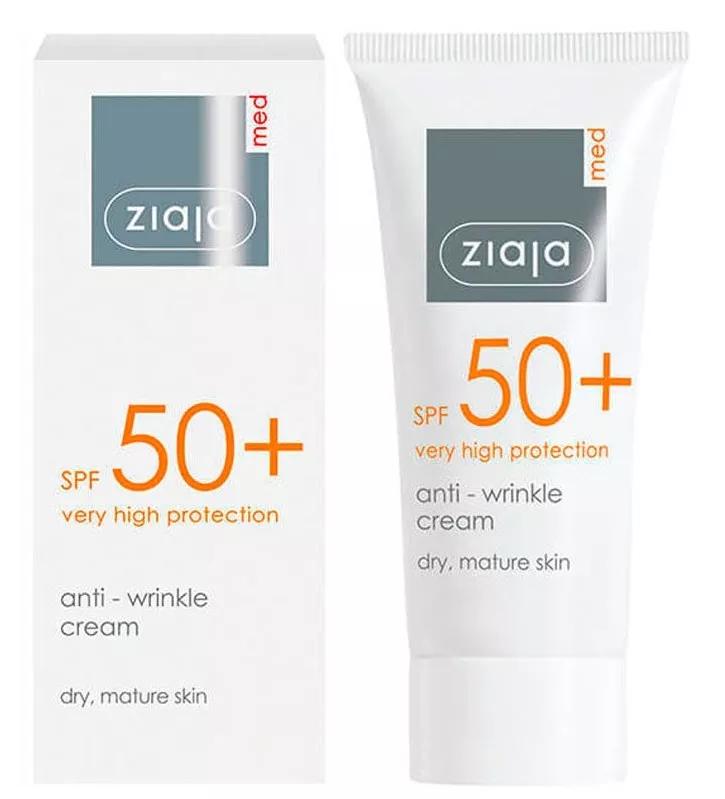 Ziaja Med Creme Facial Protetora Anti-rugas SPF50+ 50ml