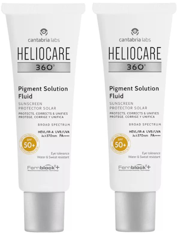 Heliocare 360 Pigment Fluid Solution SPF50+ 2x50 ml