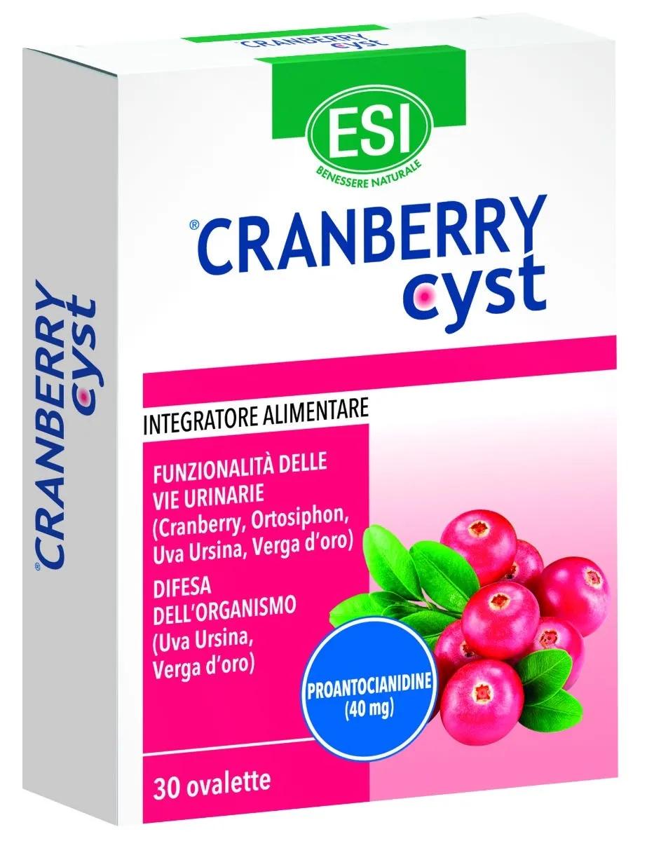 Esi Cranberry Cyst  Integratore Vie Urinarie 30 Ovalette