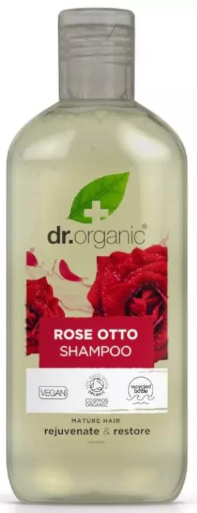 Dr. Organic Champú Rosa Damascena 265 ml