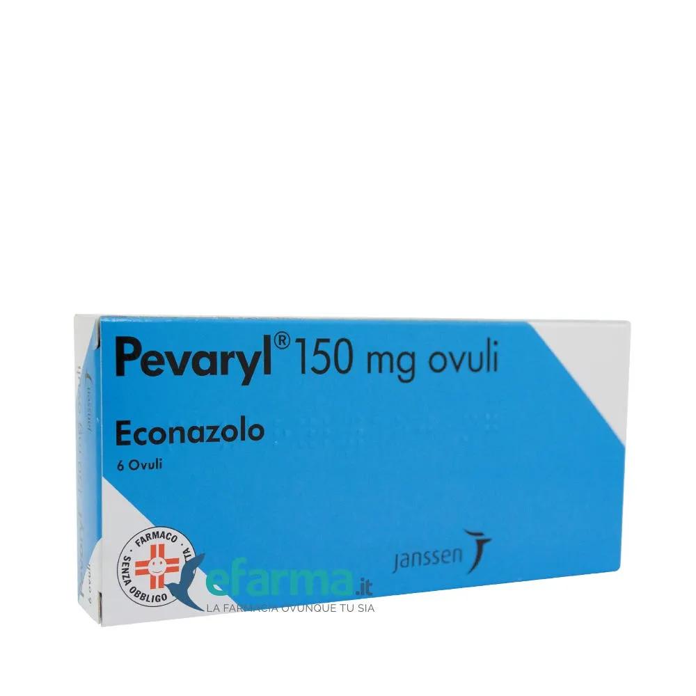 Pevaryl 150 mg  Econazolo nitrato 6 Ovuli Vaginali