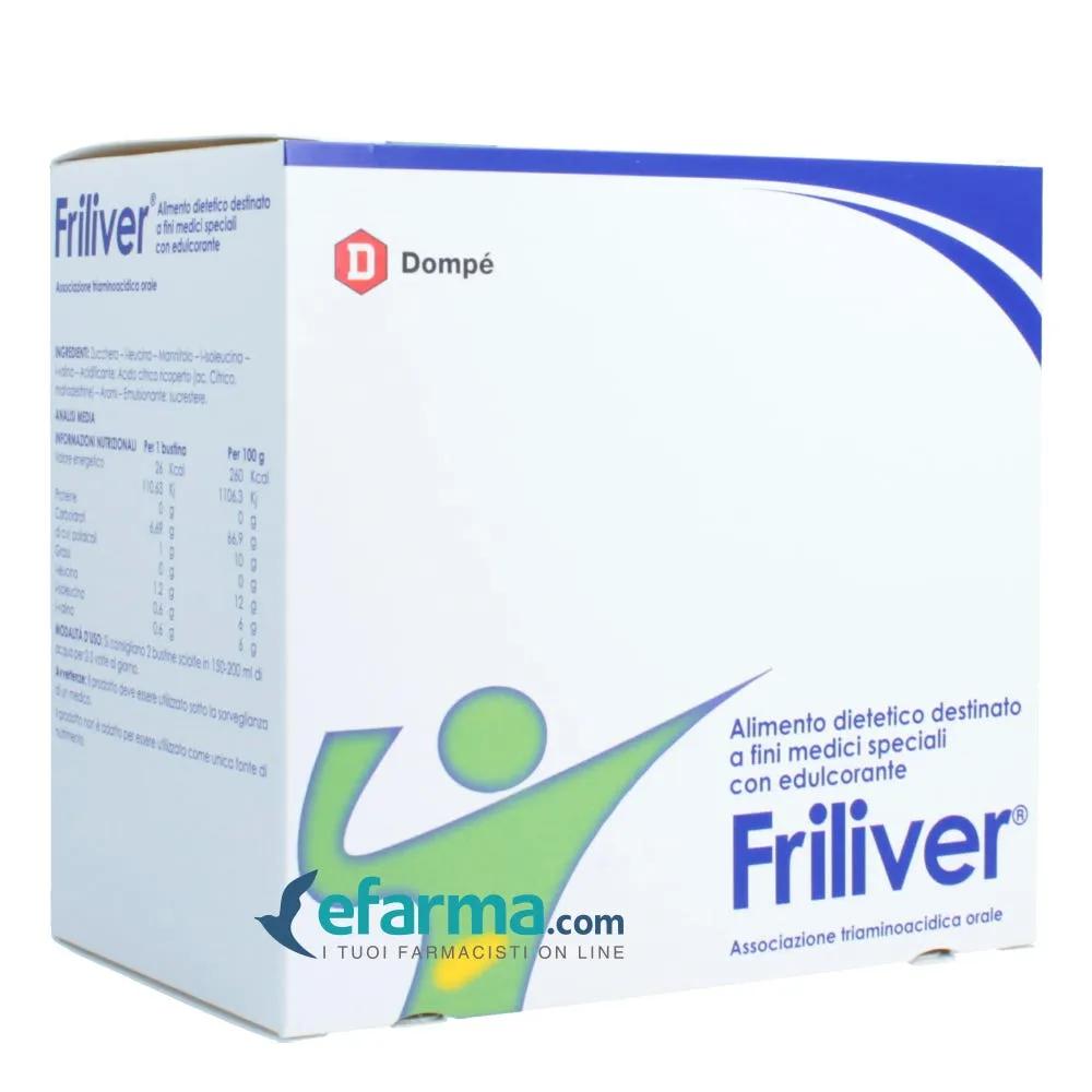 Friliver Integratore Per Insufficienza Epatica 20 Bustine