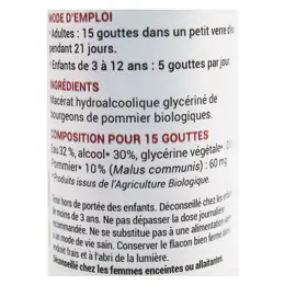 Oemine Macérât Glycériné Pommier Bio 30ml