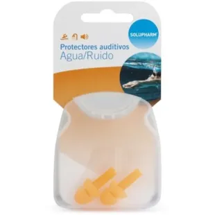 Solupharm Bouchons d'Oreilles Moulés en Silicone 2 Unités