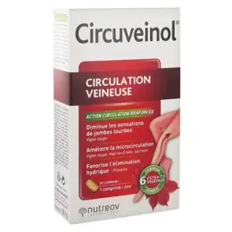 Nutreov Physcience Circuveinol Circulation Veineuse 30 comprimés