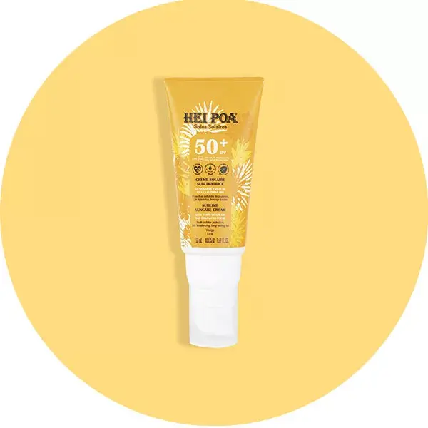 Hei Poa Sun Care Enhancing Facial Sun Cream SPF50+ 50ml