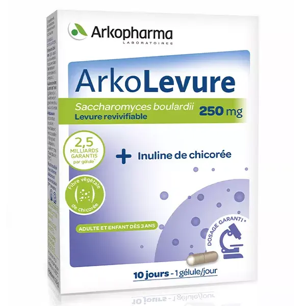 Arkocaps Arkolevure 10 capsules