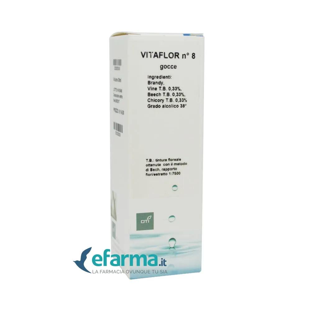 Oti Vitaflor n°8 Fiori Di Bach Composti Gocce 30 ml