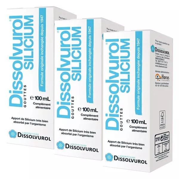 Dissolvurol Silicona Set de 3 x 100ml