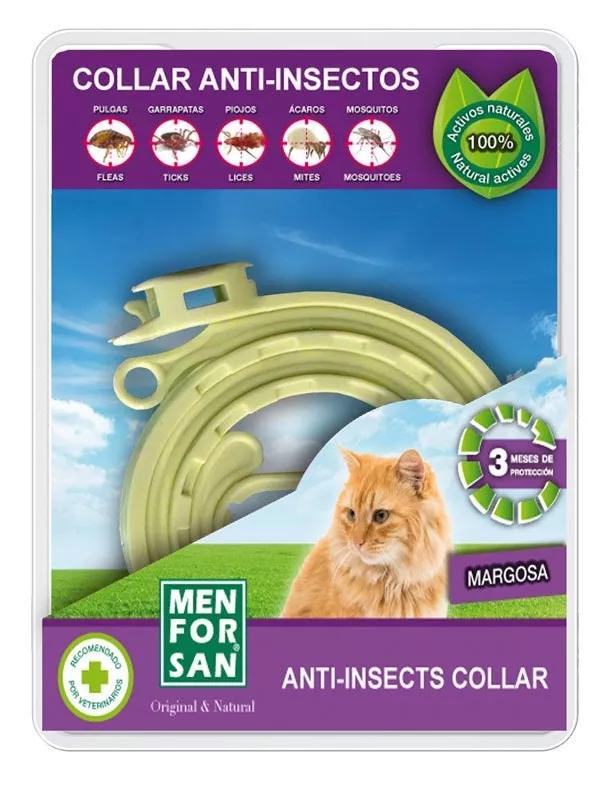 Menforsan Collar Anti Insectos para Gatos