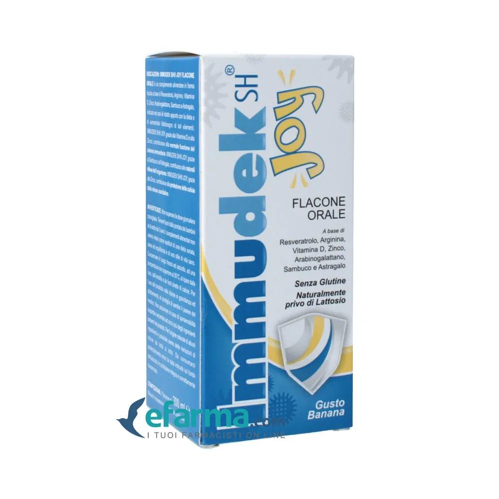 Immudek Joy Banana Sciroppo Integratore Difese Immunitarie 200 ml