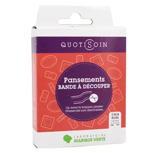 Marque Verte Quotisoin Bande à Découper 1m x 6cm