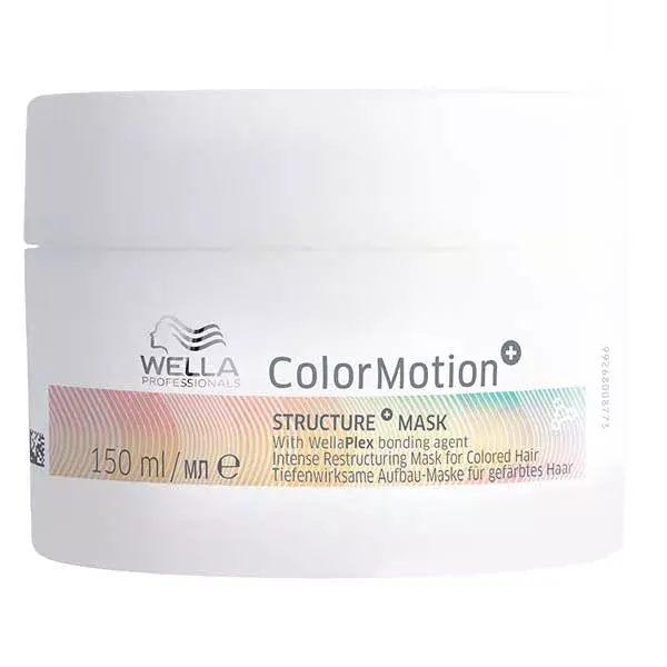 Wella Professionals ColorMotion+ Masque Struture+ révélateur de couleur pour cheveux colorés 150ml