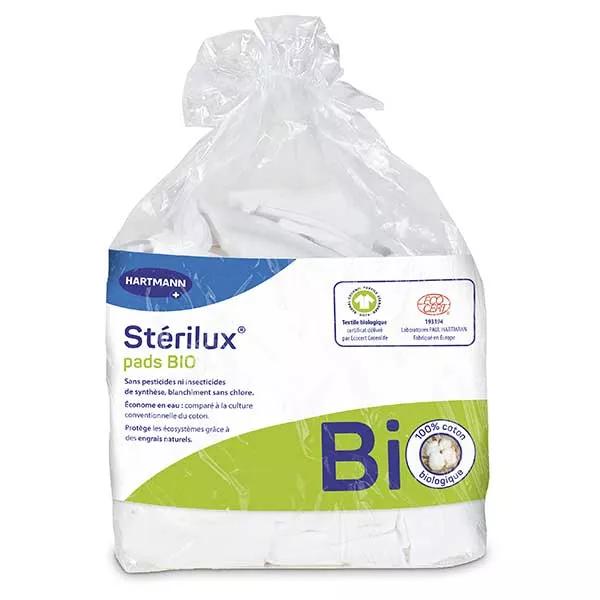 Hartmann Stérilux Pads Bio Rettangoli di Cotone 7,5 x 9,5cm 160 unità