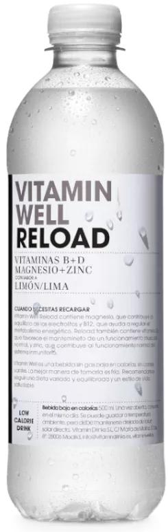 VITAMIN WELL Reload Zitrone/Limette 500 ml