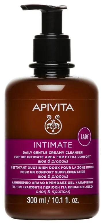 Apivita Intimpflege sanfter Reinigungsschaum Intimbereich schützt vor Austrocknung mit Aloe und Propolis 200ml