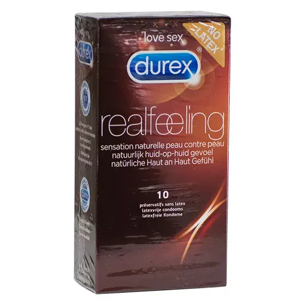 Condones de Durex Real sensacin 10