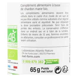 Nat & Form Bio Chardon Marie 200 gélules végétales