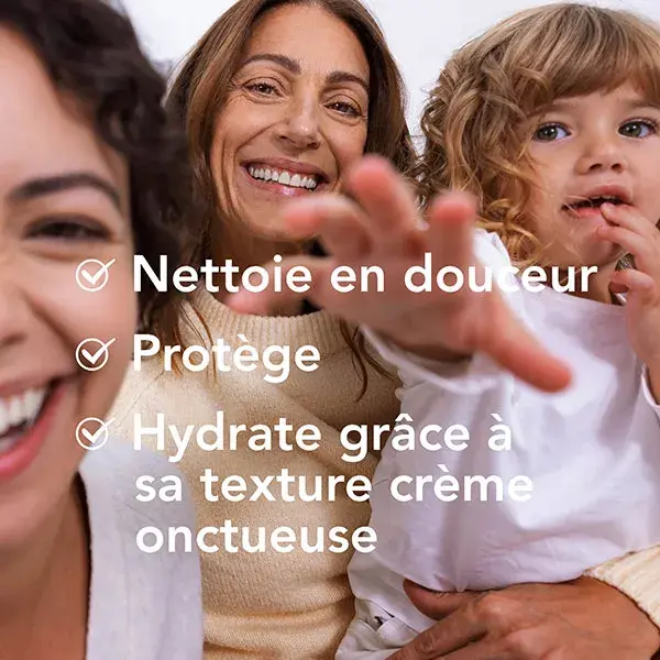 Bioderma Atoderm Crème Douche Lavante Nourrissante Peaux Sèches 1L