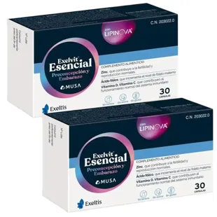 Exelvit Essential for Preconception and Pregnancy 2x30 Capsules