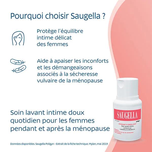 Saugella Poligyn Cuidado de Limpieza Íntima 100ml