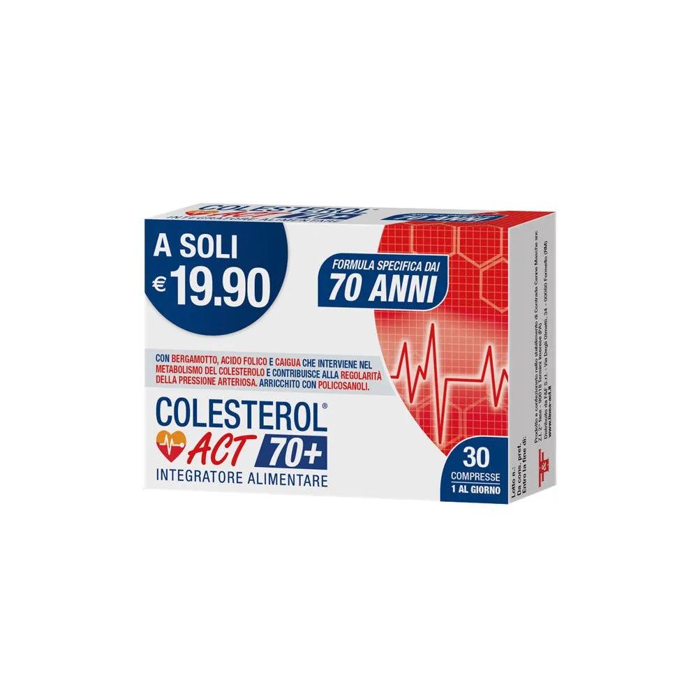 Colesterol Act 70+ Integratore Per Il Colesterolo 30 Compresse