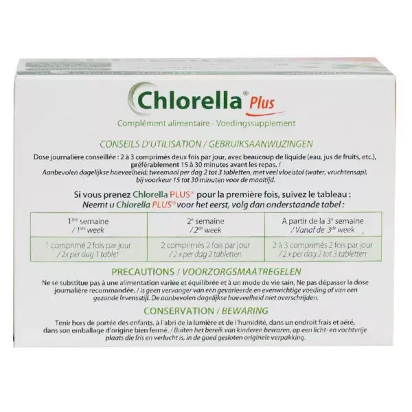 M.B.E Chlorella Plus 120 Comprimidos
