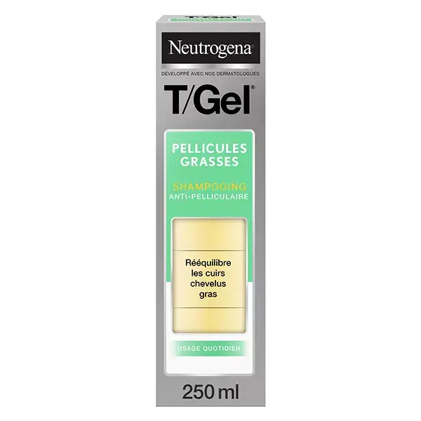 Neutrogena T Gel Shampoo Anti-Forfora Grassa 250ml