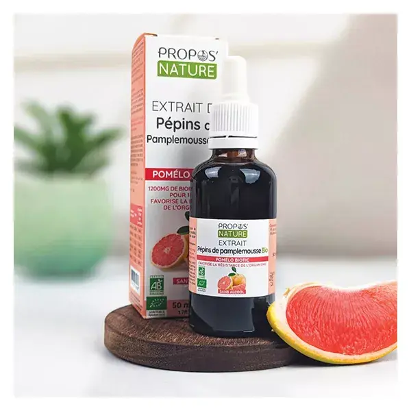 Propos'Nature - Pomelo Biotic Bio - Extrait Pépins pamplemousse - EPP - 50ml