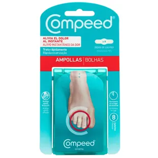 Compeed Blisters Foot Finger Dressings 8 units