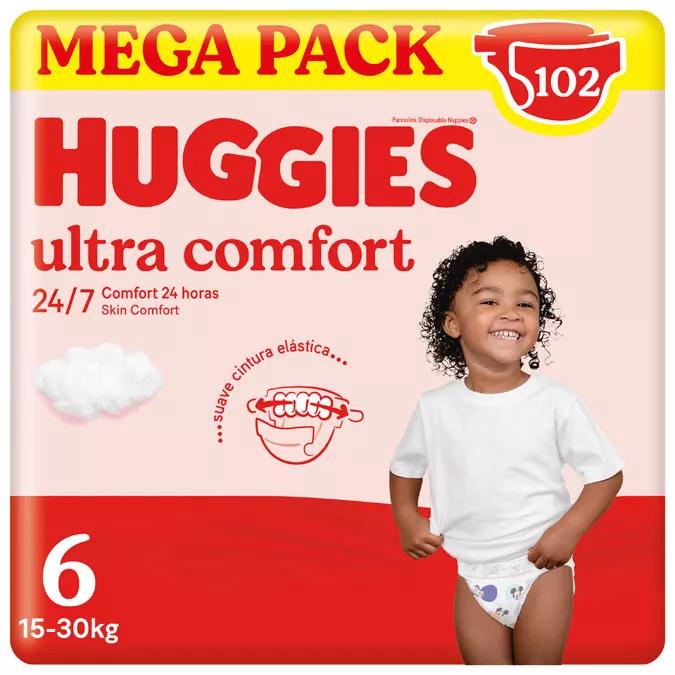 Huggies Fraldas Ultra Comfort Tamanho 6 102 un