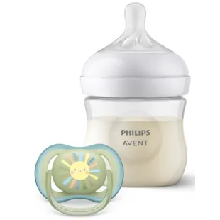 Philips Avent Mamadeira Natural Response 125 ml + Chupeta Ultra Air 0-6m 1 unidade