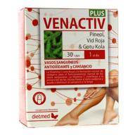Dietmed Venactiv Plus com Videira Vermelha 30 Cápsulas