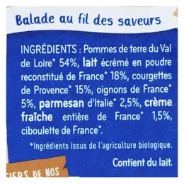 Babybio Repas Soir Bol Pomme de Terre Courgette +8m Bio 2 x 200g