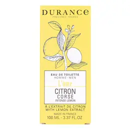 Eau de toilette Citron Corsé à l'extrait de Citron 100 mL