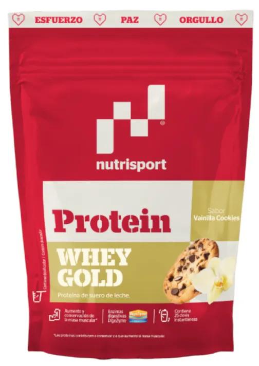 NutriSport Whey Gold Protein Vanille-Cookies 500 gr