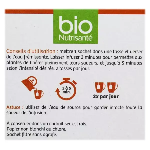 Nutrisanté infusione Bio digestione 20 bustine